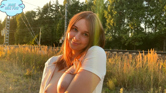 Отличный отсос в чистом поле